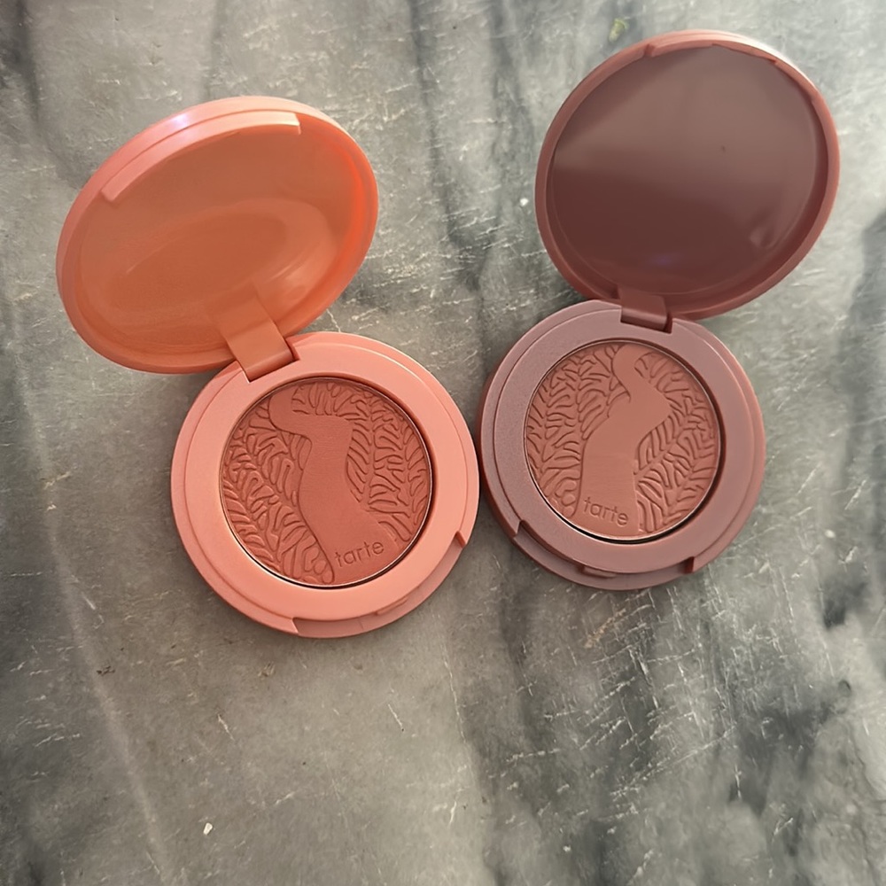 New Tarte Amazonian Clay 12-hour blush duo (1.5 g size)